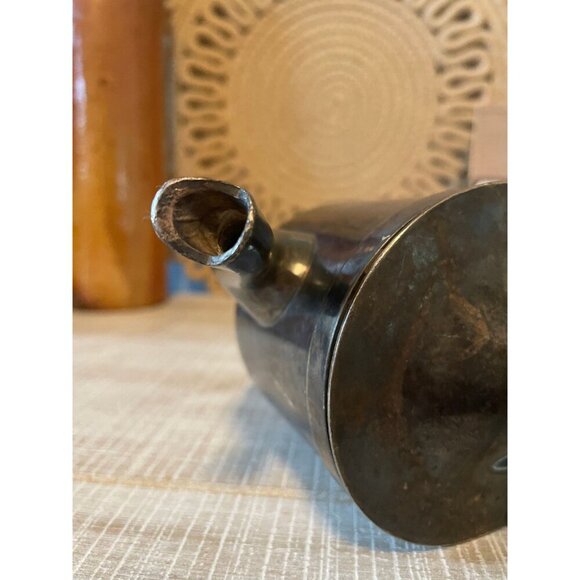 Antique 1 Cup Tea Pot w/Hinged Lid by Benedict Indestructo E.P.N.S.B.M.M. 1354 - Picture 9 of 9